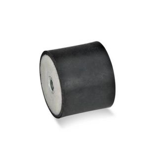 GN-351-Rubber-buffers-Steel-EE-With-2-internal-threads