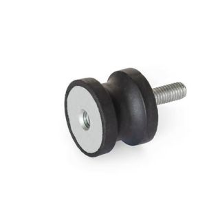 GN-356-Rubber-buffers-steel-ES-With-internal-thread-threaded-stud