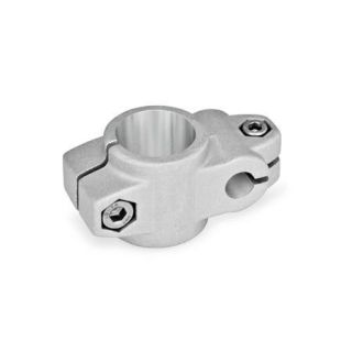 GN-133-Two-way-connector-clamps-Aluminum-BL-Blasted-matt