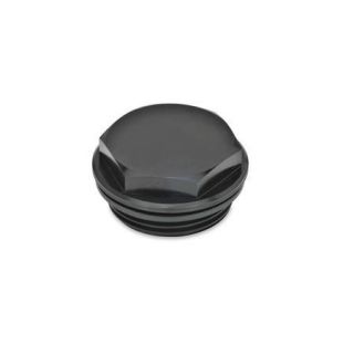 GN-741-Threaded-plugs-with-and-without-symbols-Aluminium-resistant-up-to-100-C-Without-vent-hole-Neutral-black-anodized