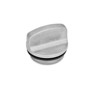 GN-441-Threaded-plugs-to-100-C-Aluminium-BL-Plain-tumbled-Without-vent-hole