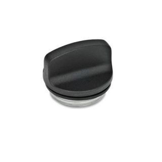 GN-441-Threaded-plugs-to-100-C-Aluminium-Without-vent-hole-SW-Black-RAL-9005-textured-finish