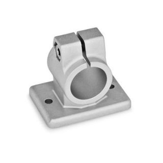 GN-146.3-Flanged-connector-clamps-Aluminum-BL-Blasted-matt