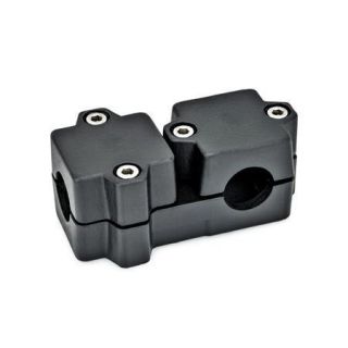 GN-194-T-Angle-connector-clamps-Aluminum-SW-Black-RAL-9005-textured-finish-Bore-Bore