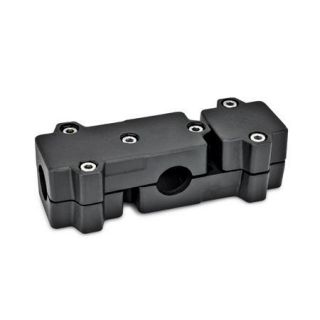 GN-195-T-Angle-connector-clamps-Aluminum-SW-Black-RAL-9005-textured-finish-Bore