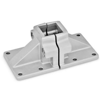 GN-167-Wide-base-plate-connector-clamps-Aluminum-Square-BL-Blasted-matt