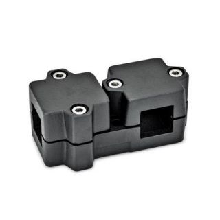 GN-194-T-Angle-connector-clamps-Aluminum-SW-Black-RAL-9005-textured-finish-Square-Square