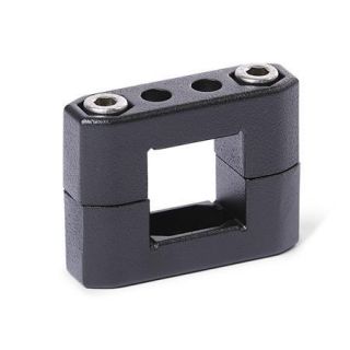 GN-231-Tube-supports-Aluminum-Square-SW-Black-RAL-9005-textured-finish