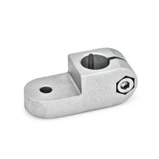 GN-273-Swivel-clamp-connectors-Aluminum-BL-Blasted-matt