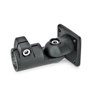 GN-282-Swivel-clamp-connector-joints-Aluminum-Stepless-adjustment-SW-Black-RAL-9005-textured-finish