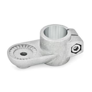 GN-274-Swivel-clamp-connectors-Aluminum-With-internal-serration-BL-Blasted-matt