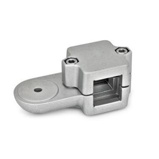 GN-279-Swivel-clamp-connectors-Aluminum-split-assembly-Square-BL-Blasted-matt