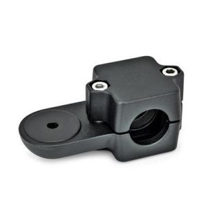 GN-279-Swivel-clamp-connectors-Aluminum-split-assembly-SW-Black-RAL-9005-textured-finish-Bore