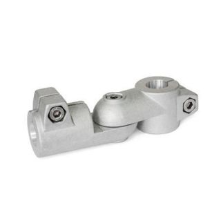 GN-284-Swivel-clamp-connector-joints-Aluminium-BL-Blasted-matt-Stepless-adjustment