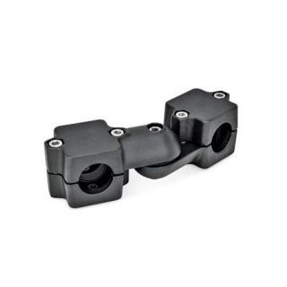 GN-289-Swivel-clamp-connector-joints-two-part-clamp-pieces-SW-Black-RAL-9005-textured-finish