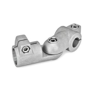 GN-288-Swivel-clamp-connector-joints-Aluminum-BL-Blasted-matt-Adjustment-with-15-division-serration