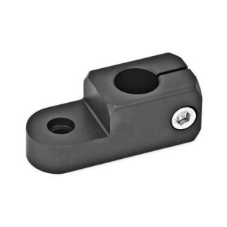 GN-482-Swivel-clamp-mountings-ELS-Black-anodized-Clamping-bore-parallel-to-the-swivel-axis