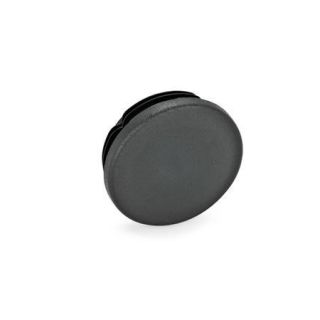 GN-991-Tube-end-plugs-Plastic-round-or-square-Diameter-SW-Black-RAL-9005-matte-finish