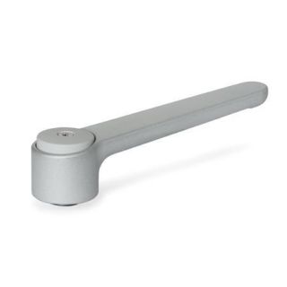 GN-126-Flat-adjustable-tension-levers-zinc-die-casting-bushing-steel-SR-Silver-RAL-9006-textured-finish