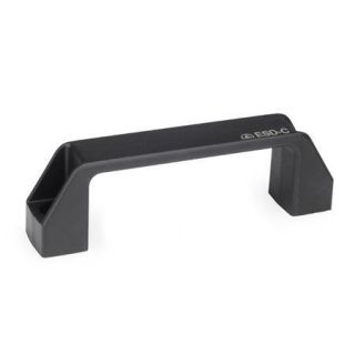 GN-528-Cabinet-U-handles-Plastic-SW-Black-RAL-9005-matte-finish-Plastic