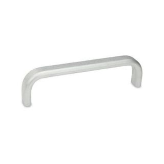 GN-668-Flat-cabinet-U-handles-Aluminum-BL-Plain-tumbled-Mounting-from-the-back-threaded-blind-bore