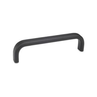 GN-668-Flat-cabinet-U-handles-Aluminum-SW-Black-RAL-9005-textured-finish-Mounting-from-the-back-threaded-blind-bore