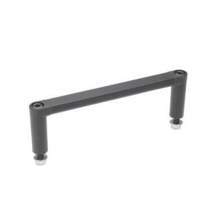 GN-423-U-handles-for-19-rack-and-enclosure-layout-Mounting-from-the-operators-side-ESS-Anodized-black-Handle-shanks-back-matte