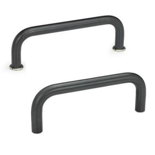 GN-425-Cabinet-U-handles-Steel-Steel-BT-Blackened