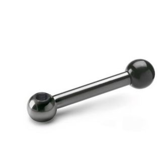 DIN-6337-Ball-levers-Steel-Straight-lever-with-threaded-bore