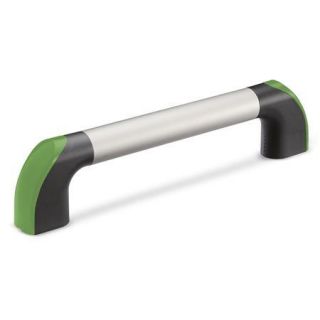 GN-767.1-Cabinet-U-handles-Aluminum-Plastic-DGN-Green-RAL-6017-shiny-finish