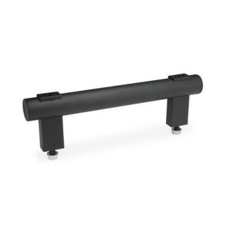 GN-666.1-Tubular-handles-Tube-aluminum-Stainless-Steel-SW-Black-RAL-9005-textured-finish