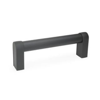 GN-669-System-handles-Aluminum-SW-Black-RAL-9005-textured-finish-Mounting-from-the-back-threaded-blind-bore