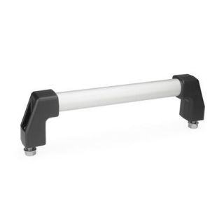 GN-667-Cabinet-U-handles-Tube-aluminum-Stainless-Steel-mounting-from-the-operators-side-EL-Anodized-natural-color