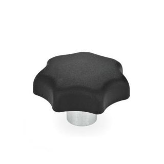 GN-6336.2-Star-knobs-Technopolymer-with-protruding-steel-bushing