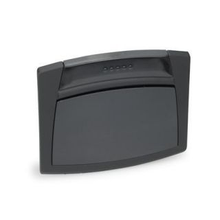 GN-733-Gripping-trays-screw-in-type-Plastic-DSG-Black-gray-RAL-7021-matte-finish-with-closing-flap-only-in-size-b1120-available