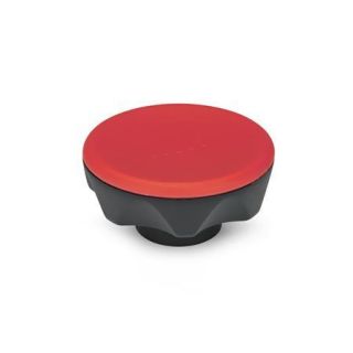 GN-636-Star-knobs-Plastic-With-threaded-blind-bore-DRT-Red-RAL-3000-matte-finish