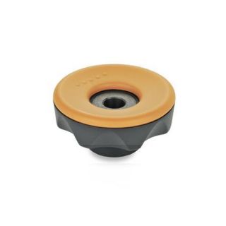 GN-636-Star-knobs-Plastic-With-plain-through-bore-Tol-H7-DOR-Orange-RAL-2004-matte-finish