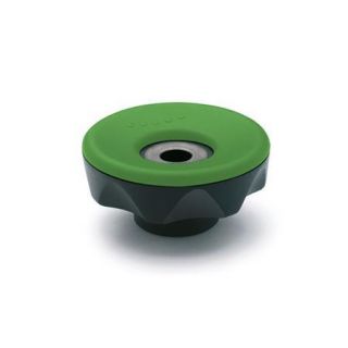 GN-636-Star-knobs-Plastic-With-plain-through-bore-Tol-H7-DGN-Green-RAL-6017-matte-finish