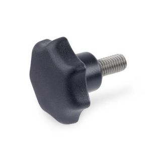 GN-6336.5-Star-knobs-plastic-threaded-stud-Stainless-Steel-Technopolymer-Polyamide-PA