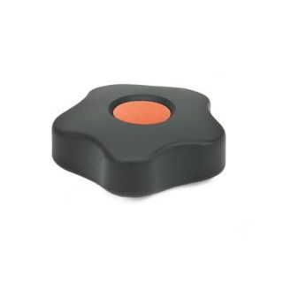 GN-5331-Star-knobs-low-type-with-colored-cover-caps-DOR-Orange-RAL-2004-matte-finish-With-cover-cap