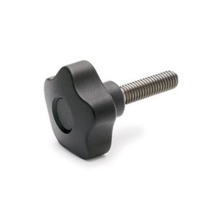 GN-5337.7-Star-knobs-with-threaded-stud-plastic-threaded-stud-Stainless-Steel