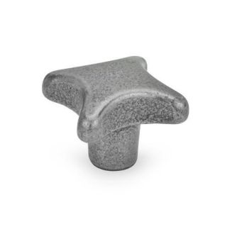 DIN-6335-Hand-knobs-Cast-iron-With-plain-blind-bore-H7-Cast-iron