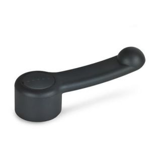 GN-623-Gear-levers-plastic-bushing-Steel-DSG-Black-gray-RAL-7021-matte-finish