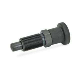 GN-817-Indexing-plungers-Steel-Plastic-knob-B-Without-rest-position-without-lock-nut