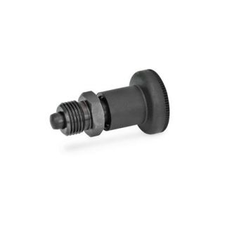 GN-607.1-Indexing-plungers-Steel-Plastic-knob-A-Without-lock-nut