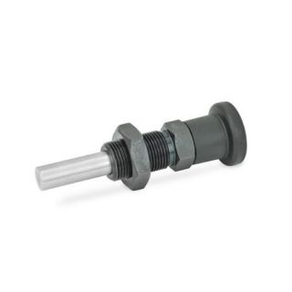 GN-817.8-Indexing-plungers-BK-Without-rest-position-with-lock-nut