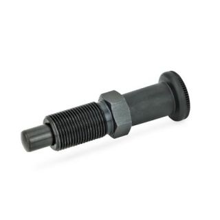 GN-817.2-Indexing-plungers-Steel-long-Plastic-knob-B-Without-rest-position-without-lock-nut