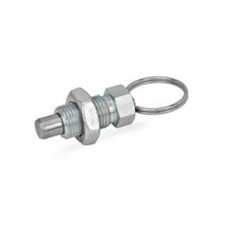 GN-717-Indexing-plungers-Steel-with-lifting-ring-with-wire-loop-without-rest-position-AK-With-pull-ring-with-locknut