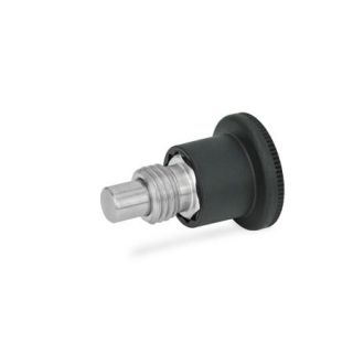 GN-822.7-Mini-indexing-plungers-Stainless-Steel-Plastic-knob-B-without-rest-position-with-plastic-knob