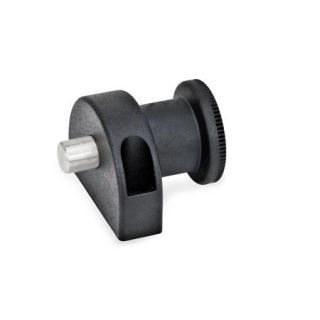 GN-412-Indexing-plungers-with-screw-on-flange-B-Without-rest-position-1-Mounting-from-the-front